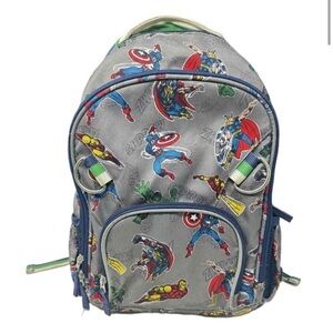 Pottery Barn Kids Marvel Avengers Kids Backpack Grey Superhero School Bag. XL